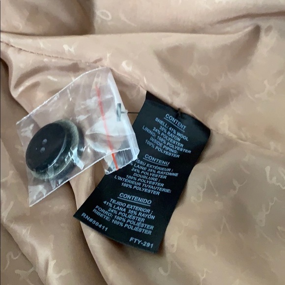 Kensie Wool-Blend Cocoon Coat - Picture 12 of 13